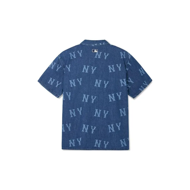 MLB New York Yankees Shirt Unisex Indigo-1