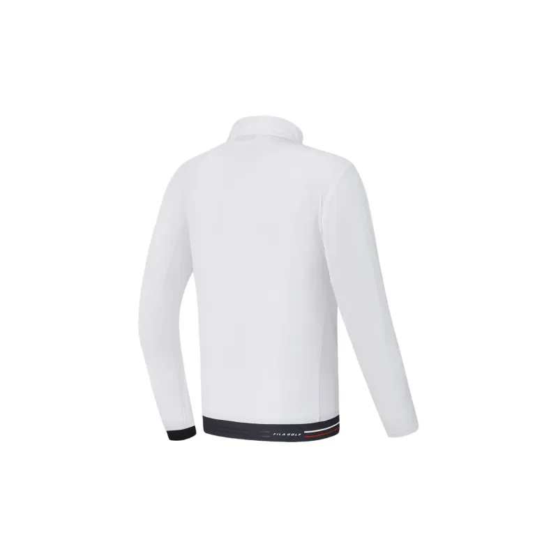 FILA Golf Series Woven Coat Men's Jade White-1