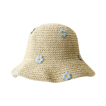 CMFY Straw Woven Bucket Hats Women's