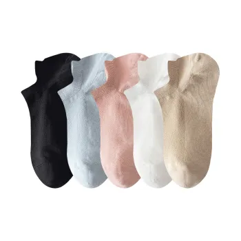 AUGUST No-Show Socks Women's 5 Pack