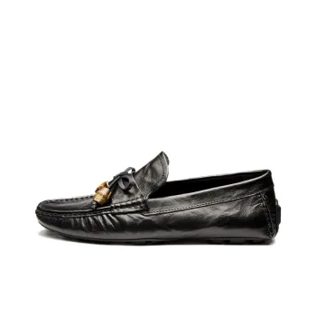 Brounvanm Gommino Loafers Men Coffee/Black