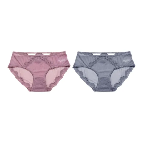 Flowers In Water Underpants Women's 2 Pack
