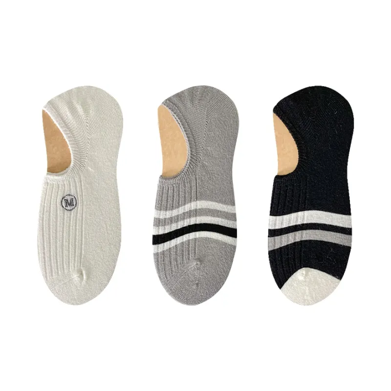 MIIOW No Show Socks Men's 3 Pack-0