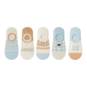 MIIOW No-Show Socks Women's 5 Pack