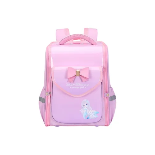 PINK·LAND Oxford Student Bag Regular Kids' Pink/Purple
