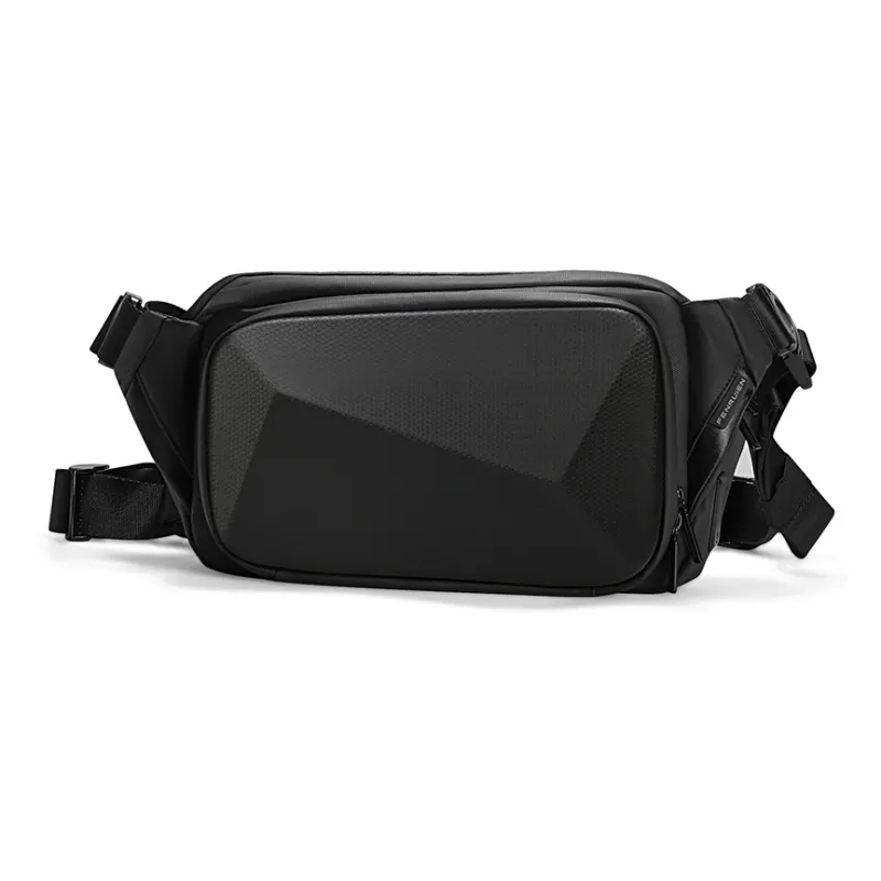 FENRUIEN PC+ABS Fanny Pack Regular Men's Black-2