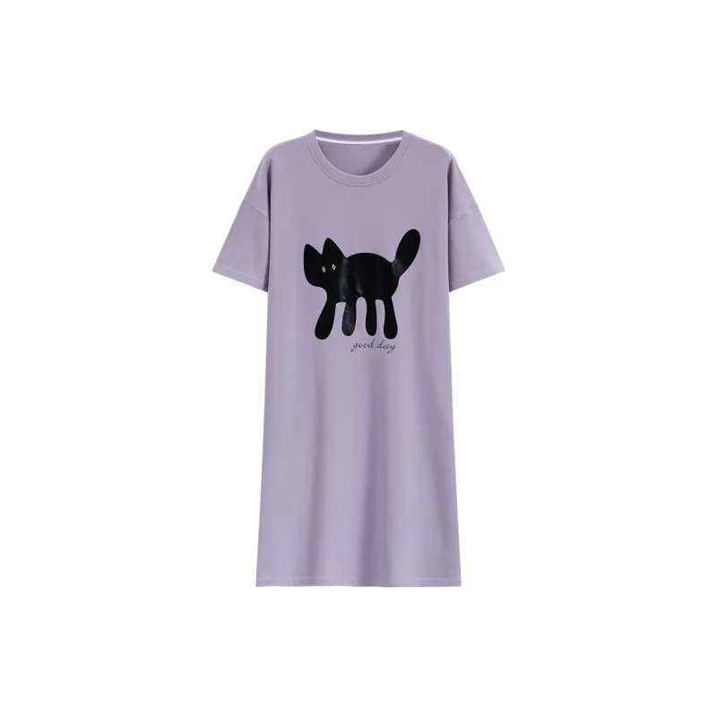 Ta Yan Nightgown Women's Purple-0