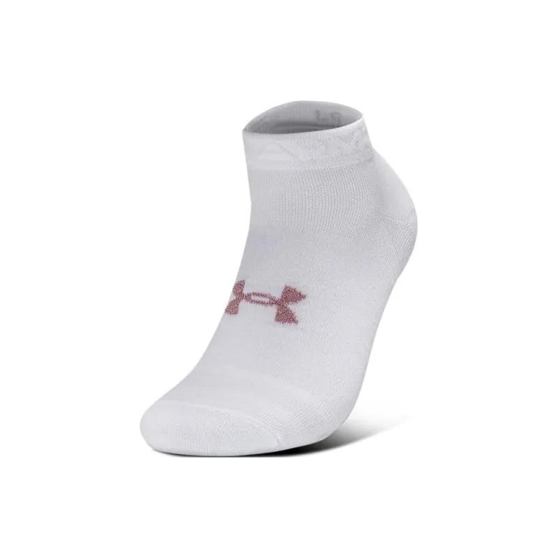 Under Armour Essential Ankle Socks Unisex 3 Pack White-4