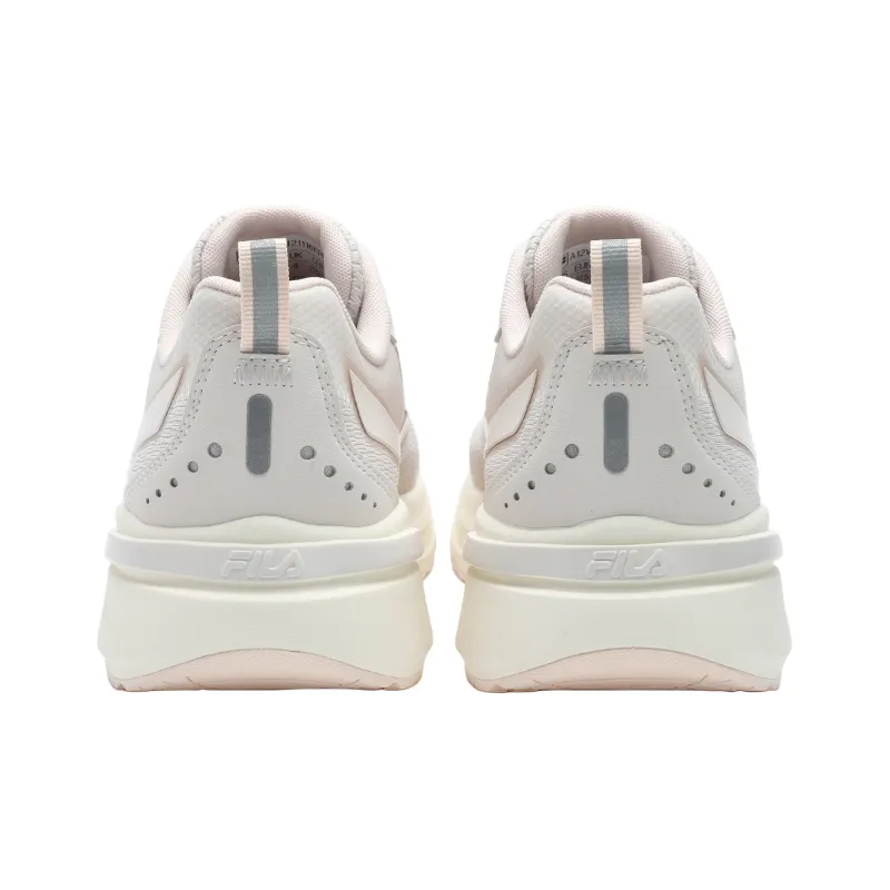 FILA NUVOLE Wear resistant And Lightweight Low Top Marathon Running Shoes Women's Light Pink-4