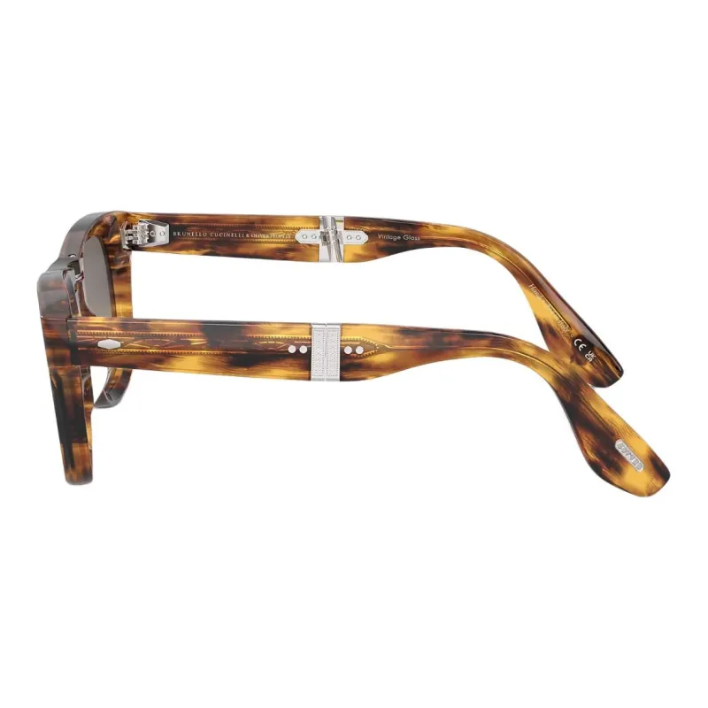 Oliver Peoples Acetate Irregular Shape Sunglasses Unisex Tortoiseshell-2