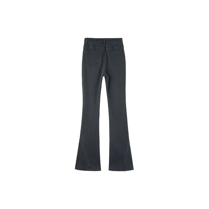 HIPPIEMISS Jeans Women's Black Gray Color-1
