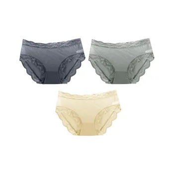 Flowers In Water Underpants Women's 3 Pack