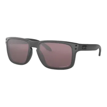 Oakley   Rectangular Sunglasses Men's Gray