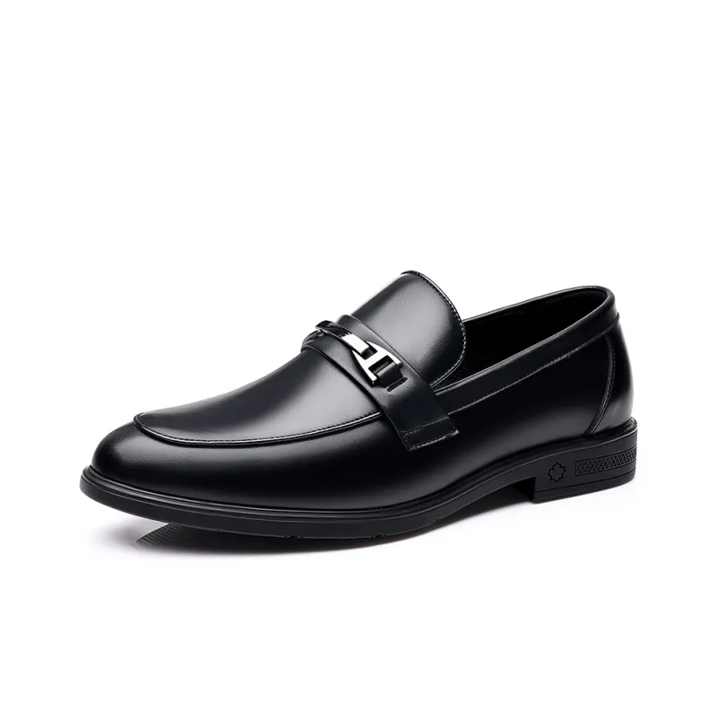 Beidouniao Dress Shoes Men's Black-3