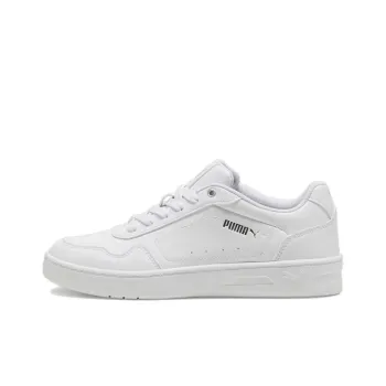PUMA Rebound Joy Court Classy Slip Resistant Low Top Skateboard Shoes Women's White