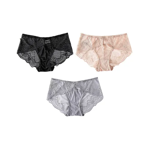 Flowers In Water Underpants Women's 3 Pack