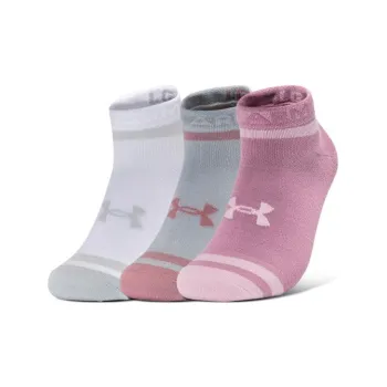 Under Armour Essential Ankle Socks Unisex 3 Pack Serum Powder