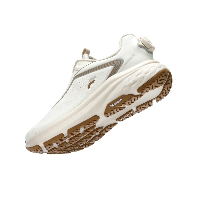 FILA NUVOLE 2 Cushioning, Slip Resistant, Breathable, Lightweight Low Top Running Shoes Men's White-3