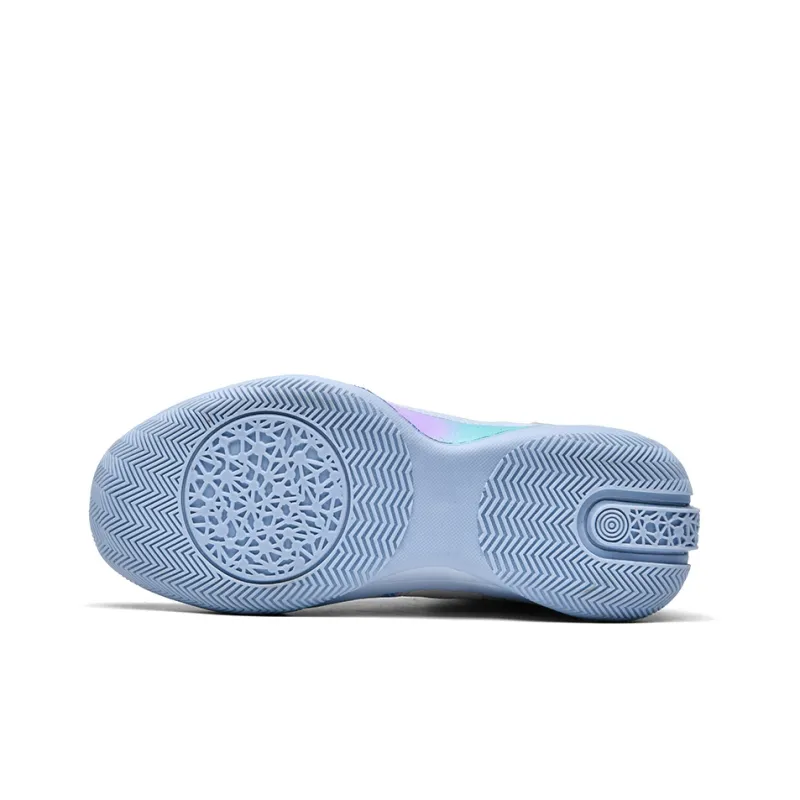 MEKY Cushioned Slip-Resistant Abrasion-Resistant Breathable Mid-Top Basketball Shoes Unisex-5