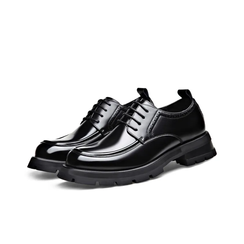 XIAOTOULANG Dress Shoes Men's Black-4
