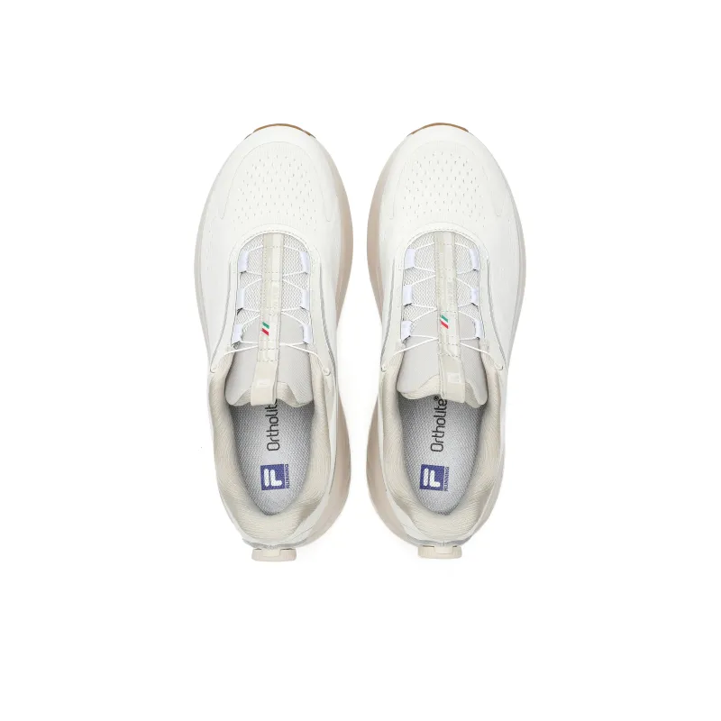 FILA NUVOLE 2 Cushioning, Slip Resistant, Breathable, Lightweight Low Top Running Shoes Men's White-2