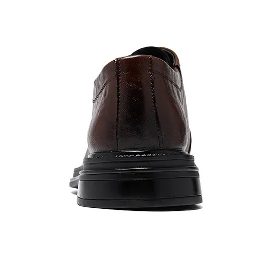 ZUWUDONG Dress Shoes Men Low Top Black-8