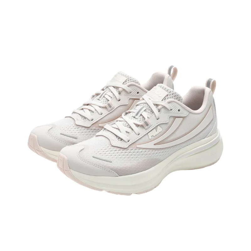 FILA NUVOLE Wear resistant And Lightweight Low Top Marathon Running Shoes Women's Light Pink-2
