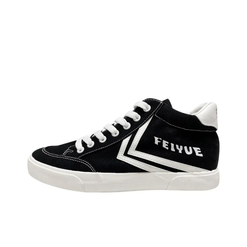 Feiyue Non slip Lightweight Low Top Canvas Shoes Women's Black-0