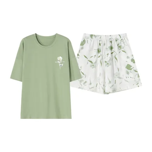 JinShaLa Pajama Set Women's Green