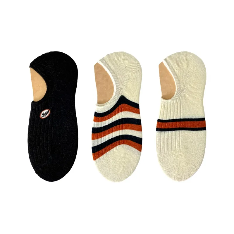MIIOW No Show Socks Men's 3 Pack-4