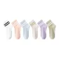 White+Light Purple+Stone Bamboo+Aqua Blue+Rest Green+Daylily Pink