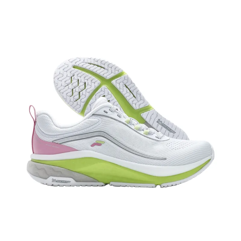 FILA SPD PANTHER 2 Breathable Low Top Casual Running Shoes Women's White-4