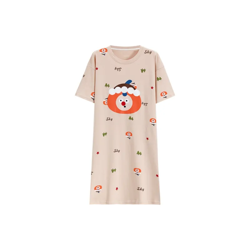 Ta Yan Nightgown Women's Orange-0