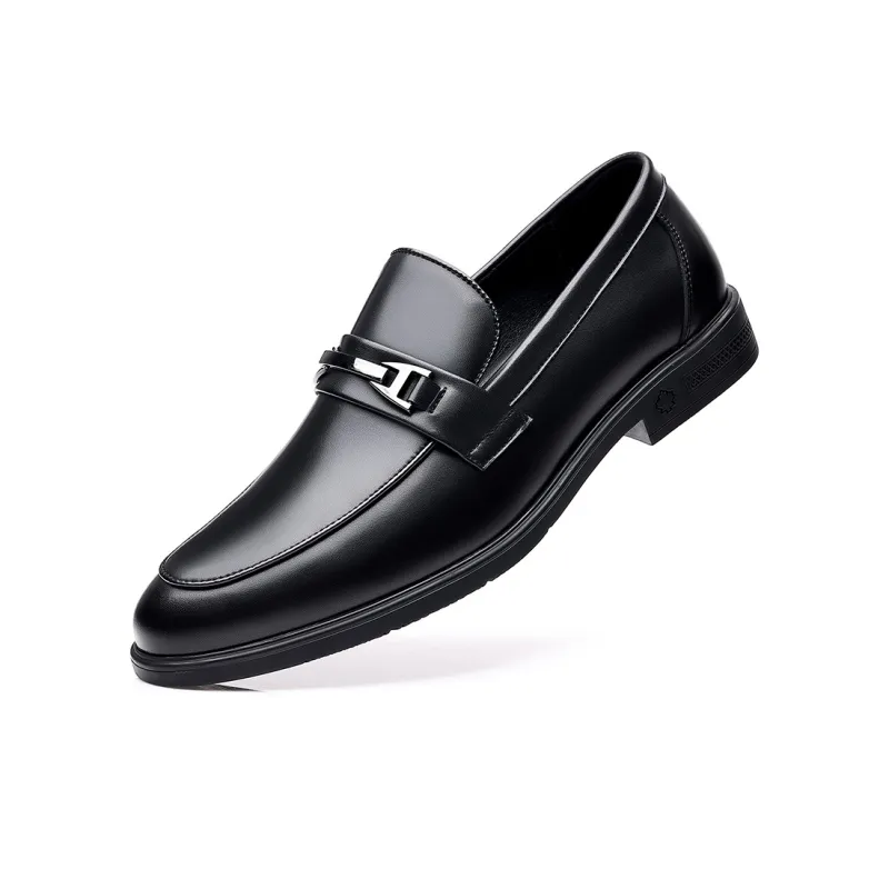 Beidouniao Dress Shoes Men's Black-1