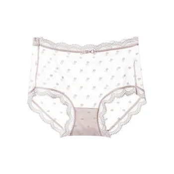 Flowers In Water Underpants Women's Nude Pink