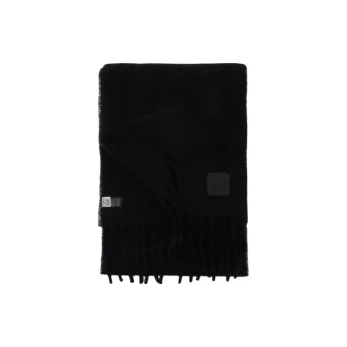 TOTEME Monogram Leather Patch Scarf-1