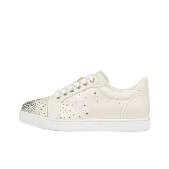 CL LUBOTING Low Top Skateboard Shoes Women's White