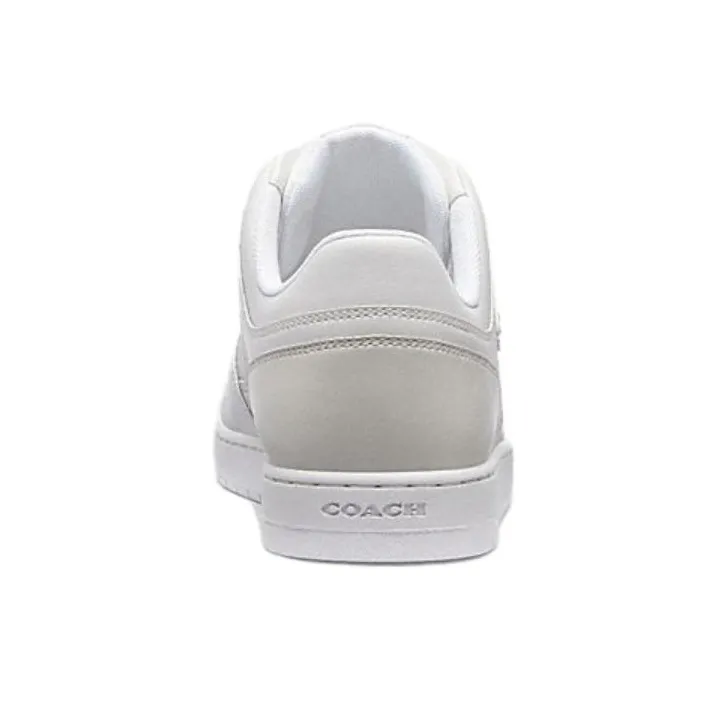 COACH Low Top Skateboard Shoes Women's White-3