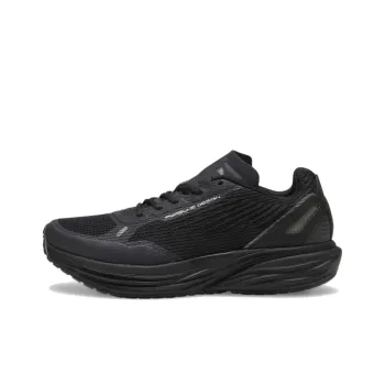 PUMA Porsche Design Slip Resistant Low Top Running Shoes Men's Black
