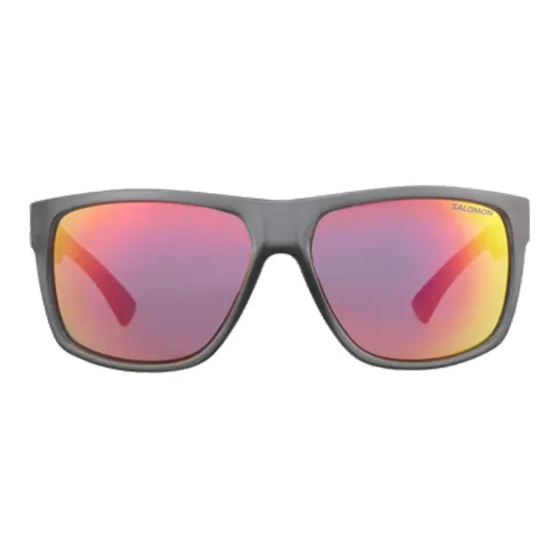 SALOMON - Irregular Shape Sunglasses Unisex Gray-1