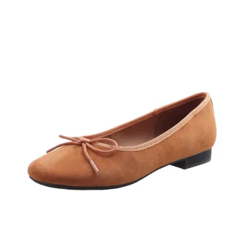 FLOWERSKAM Casual Single Shoes Low Heel Women's