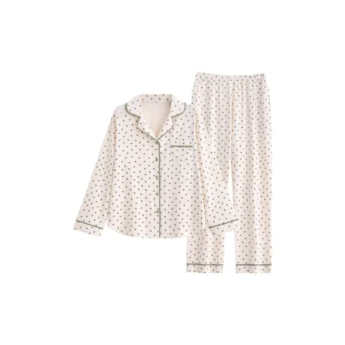 Follow The United States Pajama Set Women's White