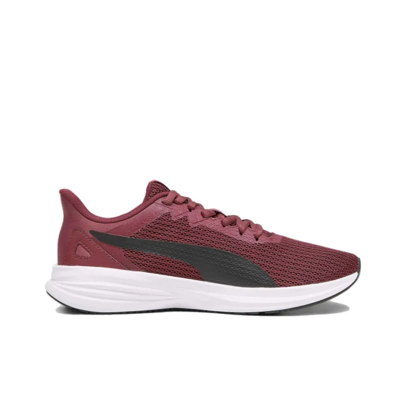 PUMA Transport Slip-Resistant Low-Top Running Shoes Women's Red Black And Gold-1