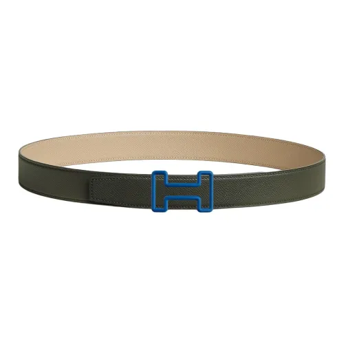 HERMES Leather Belts Men