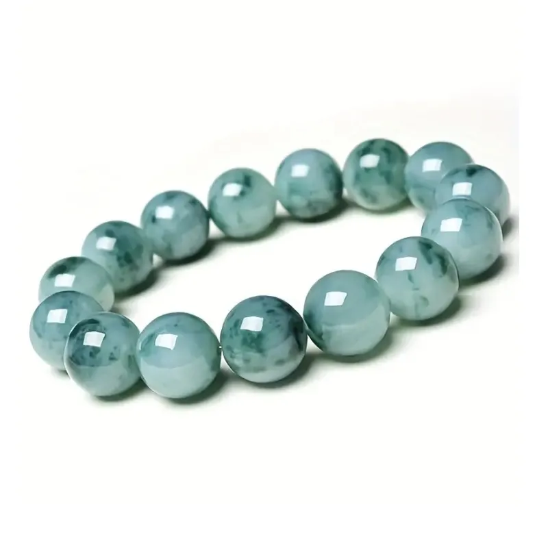 Seven Little Craftsmen Bean Type Jadeite Bracelets Unisex-0