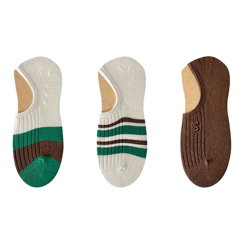 MIIOW No Show Socks Men's 3 Pack-2
