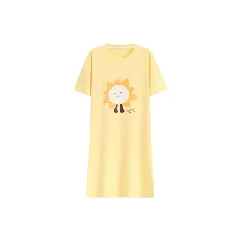 Ta Yan Nightgown Women's Yellow