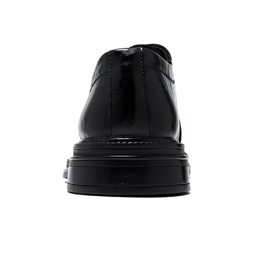 ZUWUDONG Dress Shoes Men Low Top Black-3