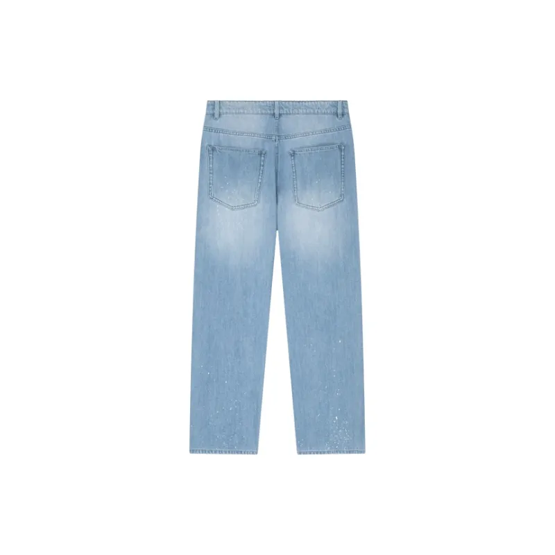 Nice Rice Jeans Men Denim Blue-1