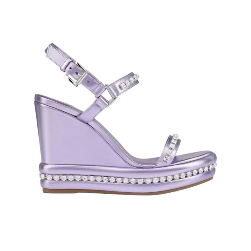 Christian Louboutin Pyrastrass 110mm Wedge Sandals-1